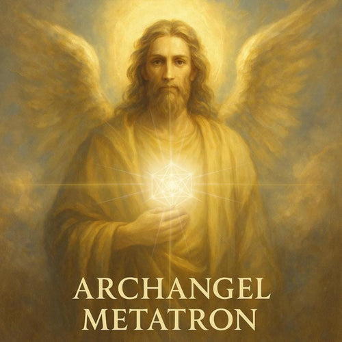 Archangel Metatron Enchanted - Michelangelo's Moses Statue: Ruggeri Italian Replica | Made in Italy | Metta-Blessed™