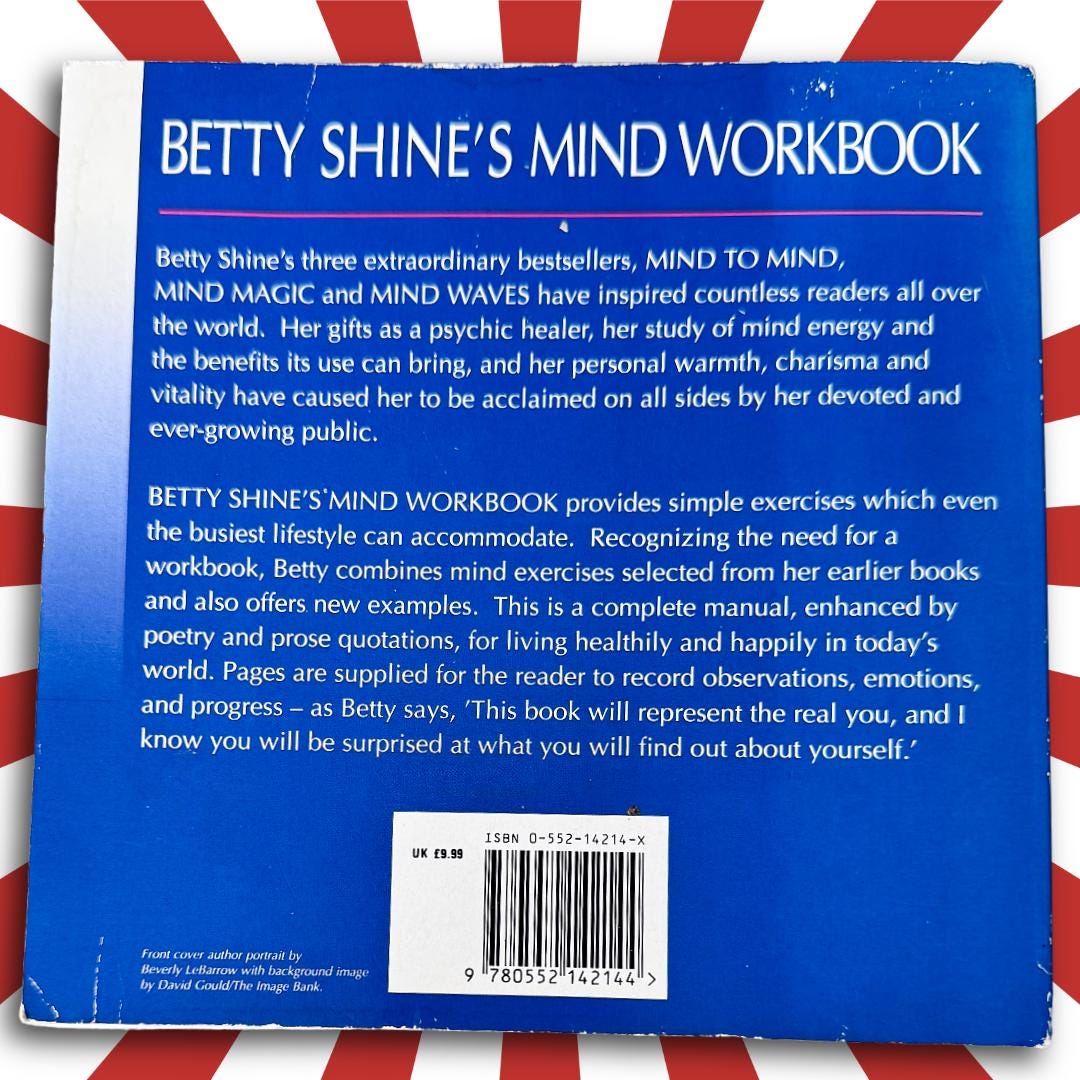 Betty Shine’s Mind Workbook — 1994 Corgi Edition | Metta-Blessed™