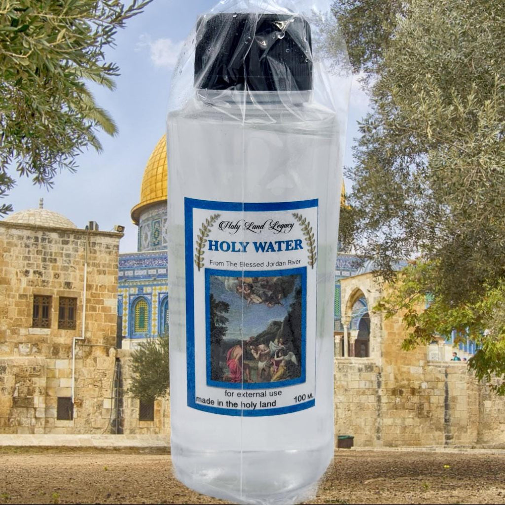 Holy Land Protection & Blessing Box - Jordan River Holy Water • Ben Porat Red Threads • Evil Eye Talisman • Traveler’s Blessing