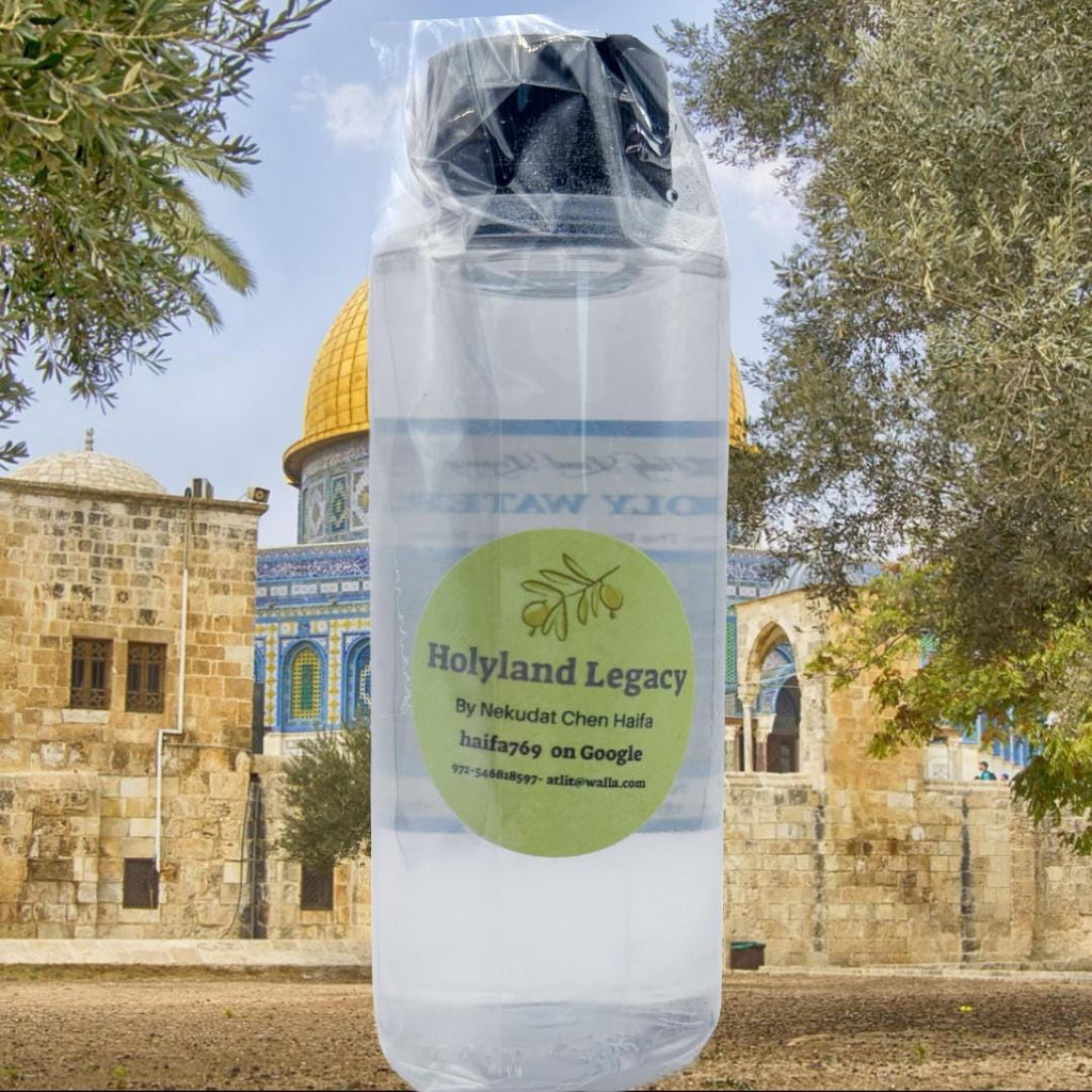 Holy Land Protection & Blessing Box - Jordan River Holy Water • Ben Porat Red Threads • Evil Eye Talisman • Traveler’s Blessing