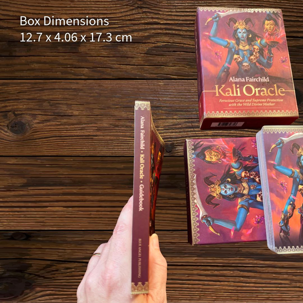 Kali Oracle by Alana Fairchild | Original 2017 Edition | Blue Angel | Deck & Guidebook | Divine Feminine Protection | Metta-Blessed™