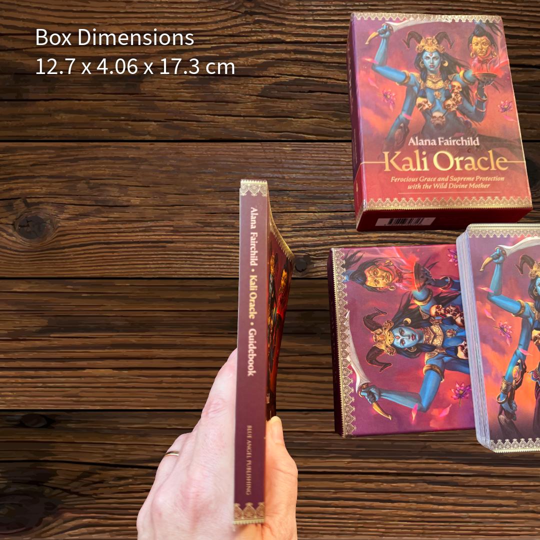 Kali Oracle by Alana Fairchild | Original 2017 Edition | Blue Angel | Deck & Guidebook | Divine Feminine Protection | Metta-Blessed™