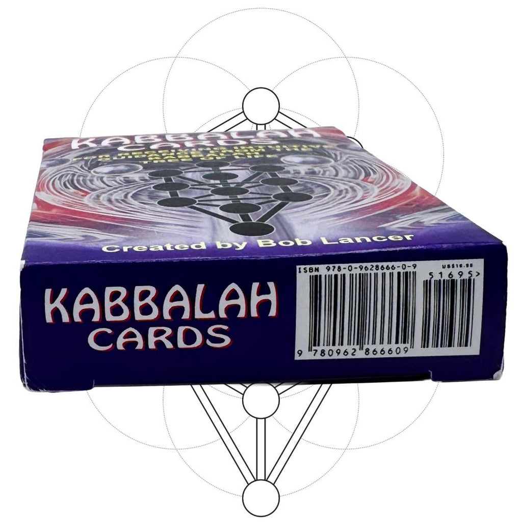 Kabbalah Cards Bob Lancer - Sealed New (1990s–Early 2000s Edition) + 1986 “Inner Freedom Through Qabala” Book | Metta-Blessed™