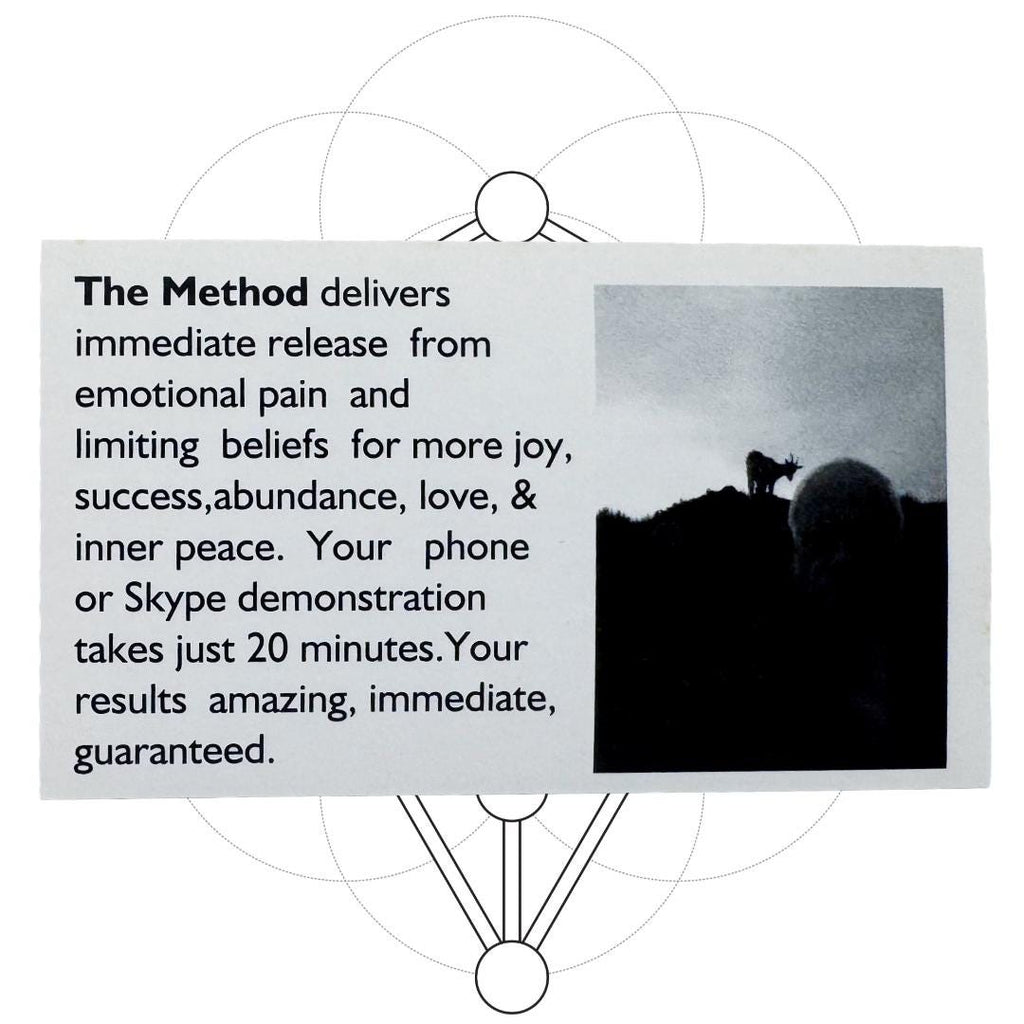 Kabbalah Cards Bob Lancer - Sealed New (1990s–Early 2000s Edition) + 1986 “Inner Freedom Through Qabala” Book | Metta-Blessed™