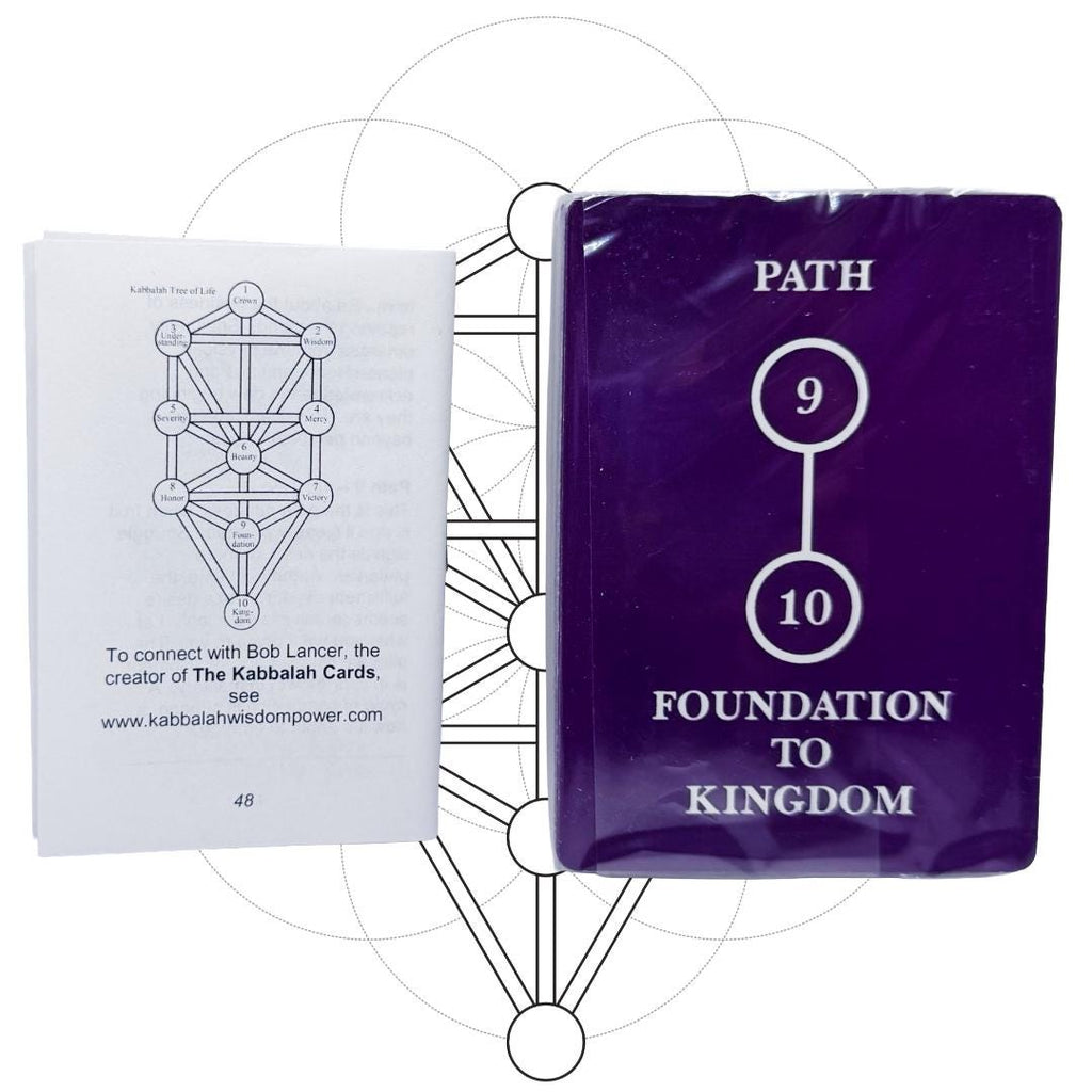 Kabbalah Cards Bob Lancer - Sealed New (1990s–Early 2000s Edition) + 1986 “Inner Freedom Through Qabala” Book | Metta-Blessed™