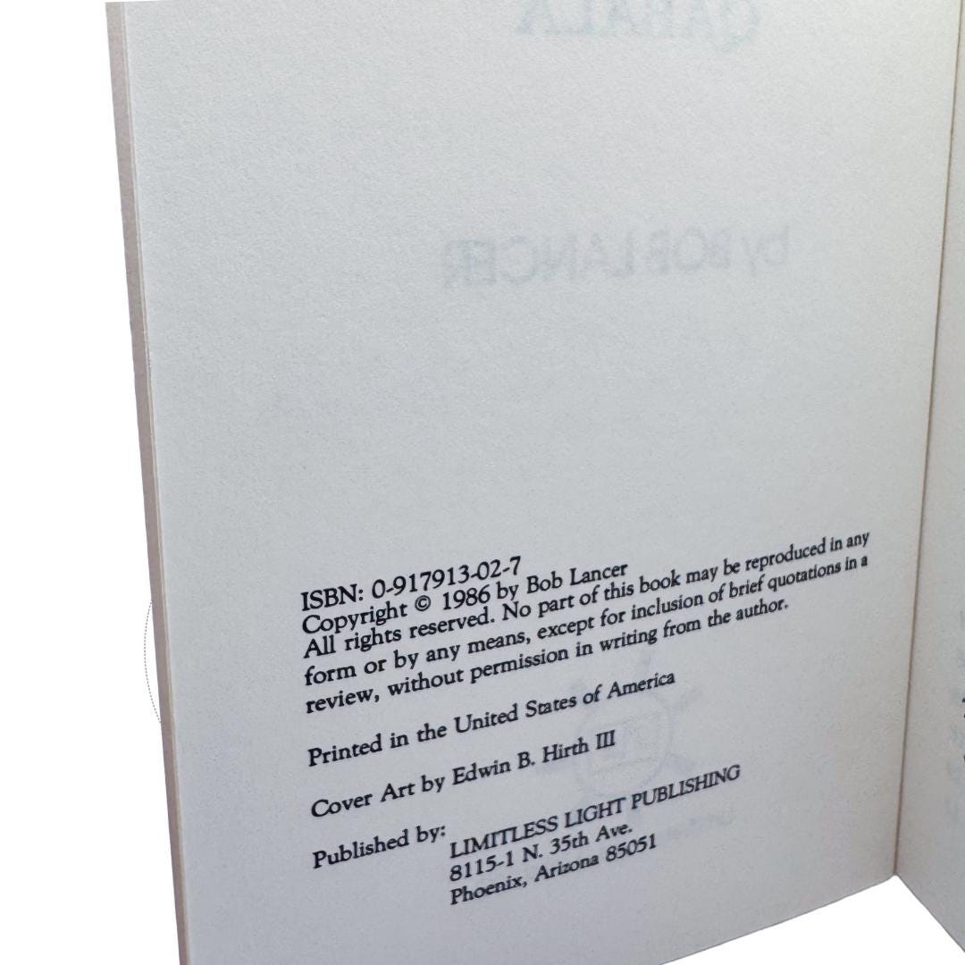 Kabbalah Cards Bob Lancer - Sealed New (1990s–Early 2000s Edition) + 1986 “Inner Freedom Through Qabala” Book | Metta-Blessed™