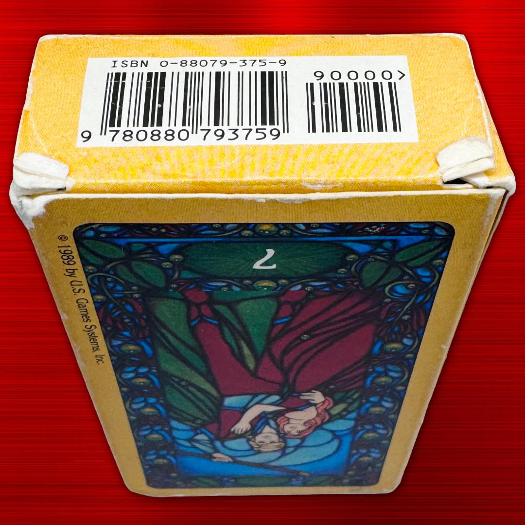 Art Nouveau Tarot Deck by Matt Myers (1989) – Vintage U.S. Games | Practitioner’s Legacy | Complete with Booklet | Metta-Blessed™
