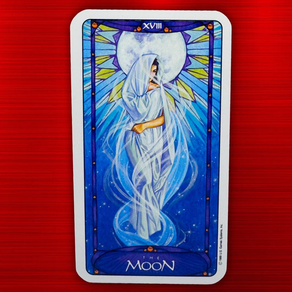 Art Nouveau Tarot Deck by Matt Myers (1989) – Vintage U.S. Games | Practitioner’s Legacy | Complete with Booklet | Metta-Blessed™