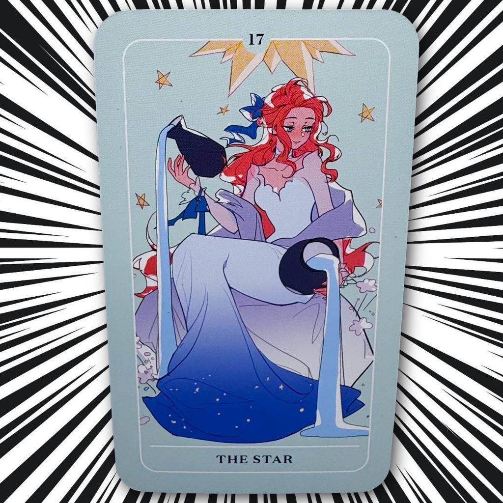 Anime Tarot by Natasha Yglesias (2022) | 78-Card Tarot Deck & Guidebook | Anime-Inspired Divination Cards | Metta-Blessed™