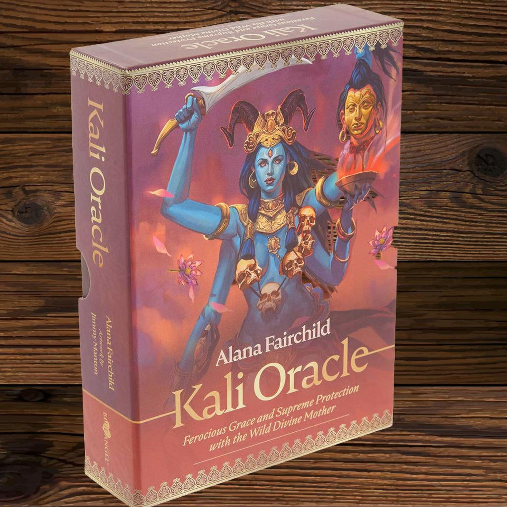 Kali Oracle by Alana Fairchild | Original 2017 Edition | Blue Angel | Deck & Guidebook | Divine Feminine Protection | Metta-Blessed™