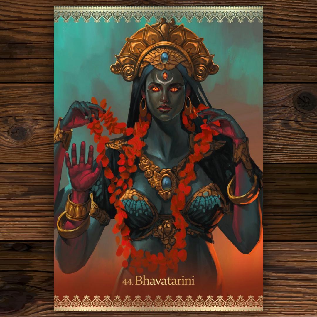 Kali Oracle by Alana Fairchild | Original 2017 Edition | Blue Angel | Deck & Guidebook | Divine Feminine Protection | Metta-Blessed™