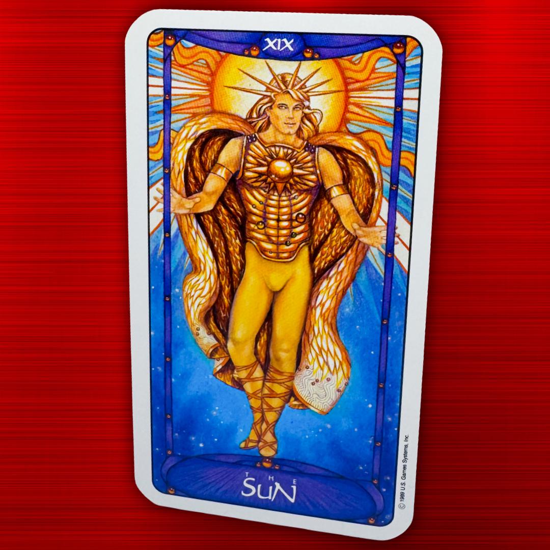 Art Nouveau Tarot Deck by Matt Myers (1989) – Vintage U.S. Games | Practitioner’s Legacy | Complete with Booklet | Metta-Blessed™